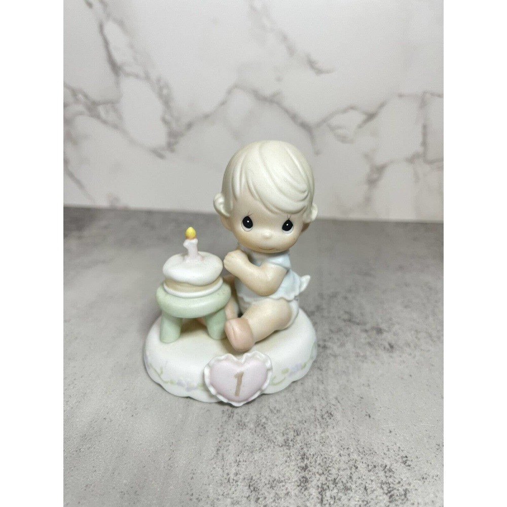 Retro Precious Moments 1994 “Growing In Grace, Age 1” Figurine #136190 Enesco